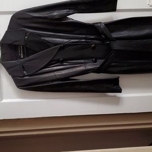 Leather Trenchcoat